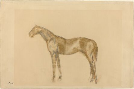 Edgar Degas, ‘Horse’, ca. 1890
