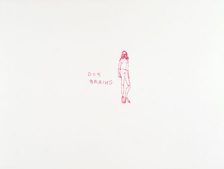 Tracey Emin, ‘Dog Brains’, 2000