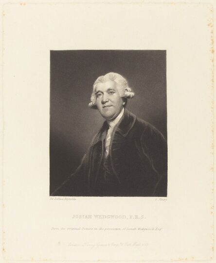 George Salisbury Shury after Sir Joshua Reynolds, ‘Josiah Wedgwood’, published 1863