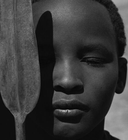Herb Ritts, ‘Loriki with Spear, Africa’, 1993