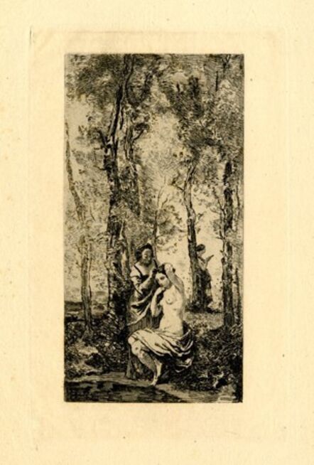 Jean-Baptiste-Camille Corot, ‘La toilette’, 1873