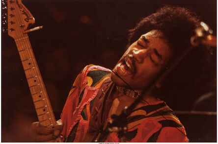 Jim Marshall, ‘Jimi Hendrix singing’, 1967