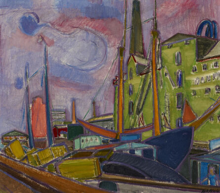Martin Bloch, ‘Svendborg Harbour, Denmark’, 1934