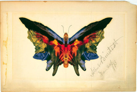 Albert Bierstadt, ‘Butterfly’, January 20 1893