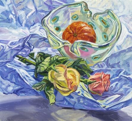 Janet Fish, ‘Roses and Tangerines’, 2002