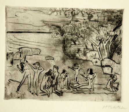 Max Pechstein, ‘Am Ufer’, 1920