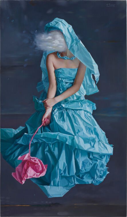 Zeng Chuanxing, ‘Blue Paper Bride-Dream’, 2008