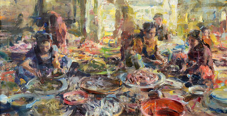 Quang Ho, ‘Fish Market Chaos’, 2014