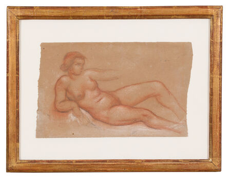 Aristide Maillol, ‘Femme nue allongée de face’, ca. 1930