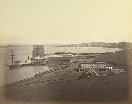 Carleton E. Watkins, ‘City of Vallejo from South Vallejo’, 1870