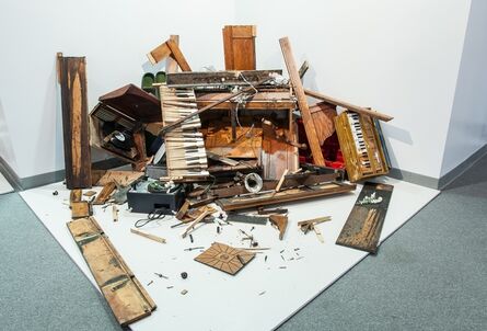 Lonnie Holley, ‘Vox Humana II: Information and Instructions (Music Is Still Strong After Being Torn to Pieces)’, 2014