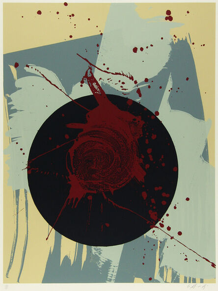 Kazuo Shiraga, ‘Black Circle’, 1993