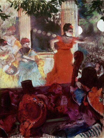 Edgar Degas, ‘Café Concert aux Ambassadeurs’, 1876-1877
