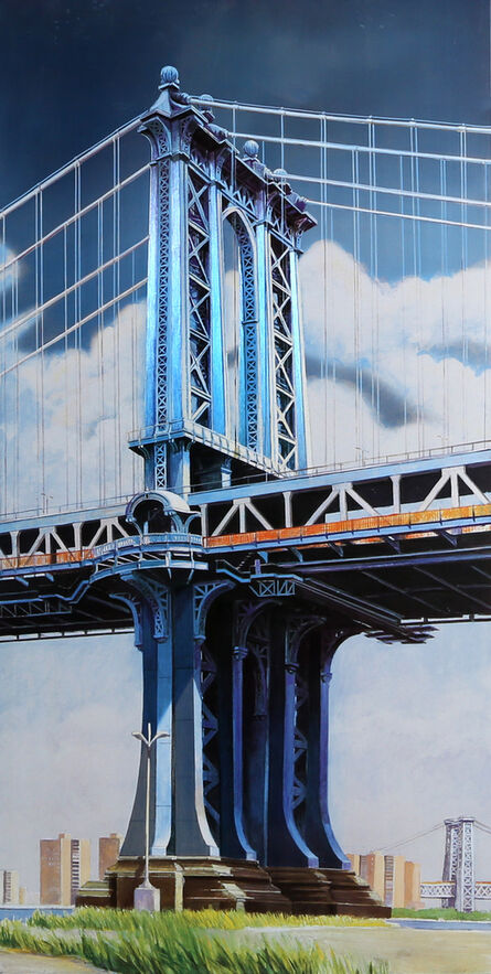 Richard Haas, ‘Manhattan Bridge’, 1999