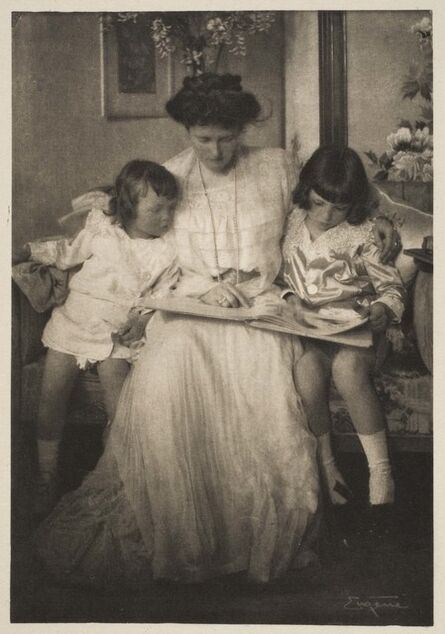 Frank Eugene, ‘Princess Rupprecht and her Children, published in "Camera Work" (April 1910)’, published 1910