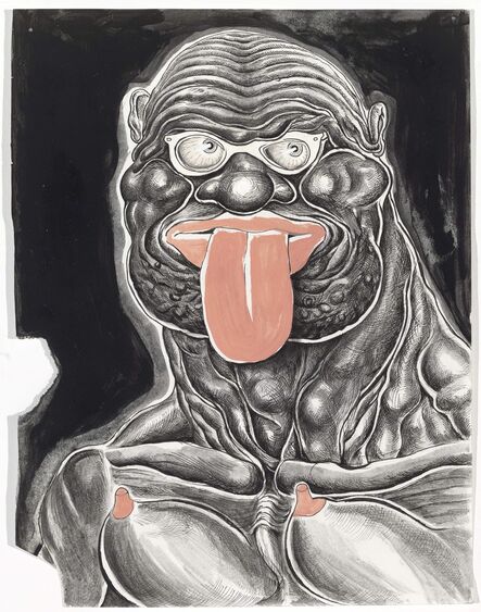 Trenton Doyle Hancock, ‘Self-Portrait with Tongue’, 2010