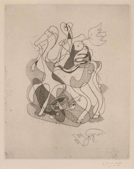 Georges Braque, ‘THÉOGONIE (VALLIER 20 g)’, 1932