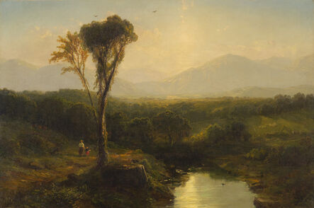 Samuel Colman, ‘Sunset in the Mountains’, 19th century