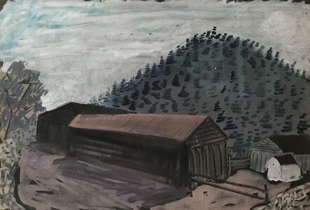 Milton Avery, ‘Untitled (Long Barn)’, ca. 1937