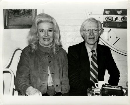 Andy Warhol, ‘Ginger Rogers & Andy Warhol’, ca. 1980