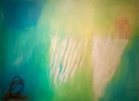 Ulla Neigenfind, ‘Enigma: White, Naples Yellow, Blue’, 2015