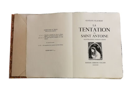 Odilon Redon, ‘La Tentation de Saint Antoine, by Gustave Flaubert - Illustrated by Odilon Redon’, 1933