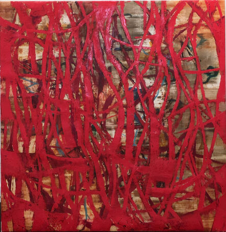 Ricardo Mazal, ‘ $20,000 - Spiral Square Red 2’, 1999