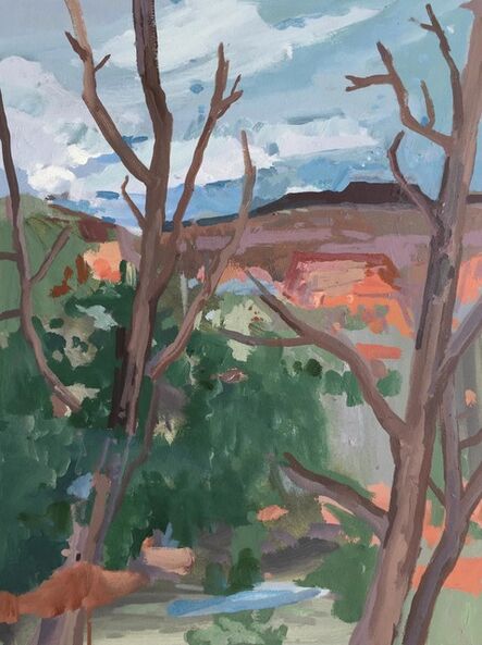 Rebecca Allan, ‘Juniper Trees in a Culvert / Taos, New Mexico’, 2017