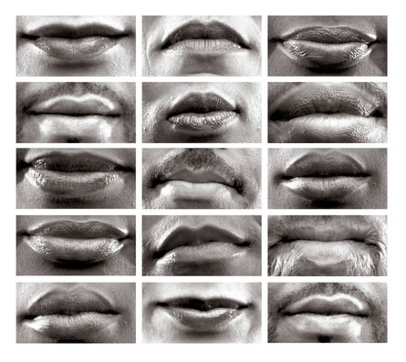 Lorna Simpson, ‘15 Mouths’, 2002