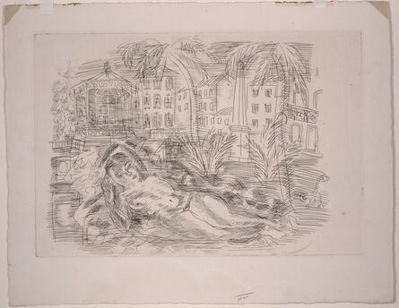 Raoul Dufy, ‘Odalisque’, ca. 1930