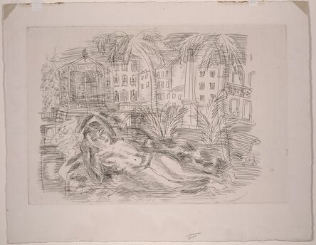 Raoul Dufy, ‘Odalisque’, ca. 1930