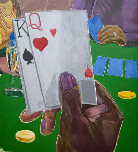 Enrico Riley, ‘Untitled: Card Players, The Friendly Game’, 2020