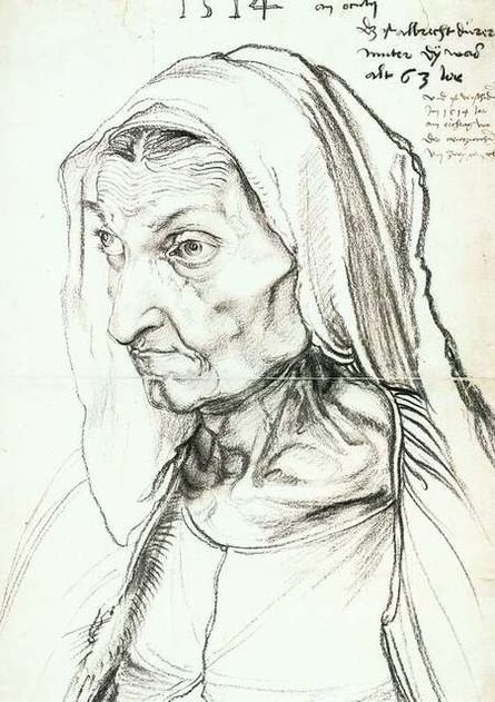 Albrecht Dürer, ‘Portrait of the Artist's Mother at the Age of 63’, 1514