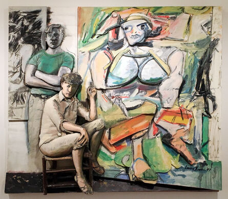 Larry Rivers, ‘Bill and Elaine de Kooning and 'Woman I'’, 1997