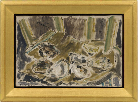 Filippo De Pisis, ‘Natura Morta con ostriche’, 1948