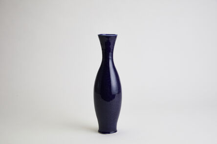 Brother Thomas Bezanson, ‘Small vase, night sky blue glaze’, n/a