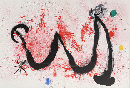 Joan Miró, ‘Danse de Feu from Derrière le Miroir ’, 1963