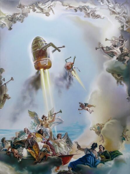 Medardus, ‘THE REPRODUCTIVE SYSTEM - Recomposed Giovanni Battista Tiepolo, The Glorification of the Barbarossa Family 1750 ’, 2016