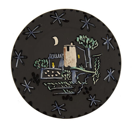 Pablo Picasso, ‘Paysage à la maison sous la lune et les étoiles’, 1953