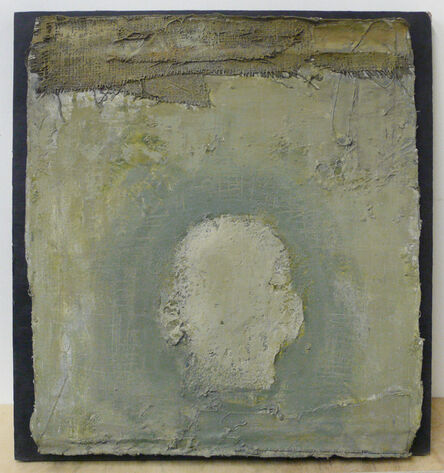 Zhang Hongtu, ‘Self-Portrait, the back, green’, 1989