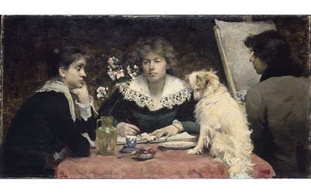 Louise-Catherine Breslau, ‘The Friends (Les amies)’, 1881