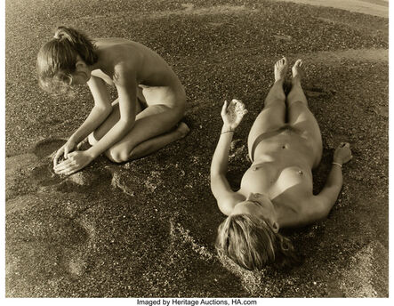 Jock Sturges, ‘Vanessa and Lotte, Montalivet, France’, 2001