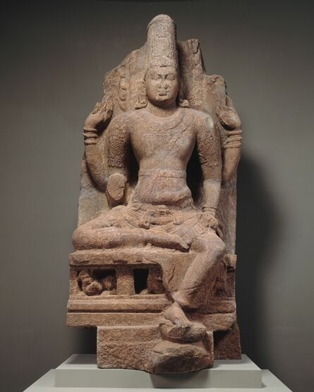 Unknown Indian, ‘Enthroned Vishnu’, second half of the 8th–early 9th century