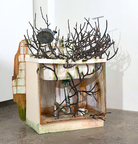 Valerie Hegarty, ‘Foamcore, cardboard, wire, paper, glue, acrylic and latex paint, wire, epoxy resin’, 2020