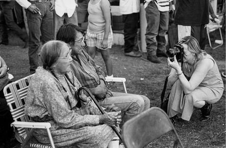 Zig Jackson, ‘Indian Photographing Tourist Photographing Indians, Crow Fair, Montana’, 1991