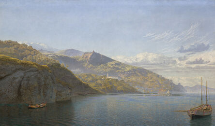 John Brett, ‘Massa, Bay of Naples’, 1864