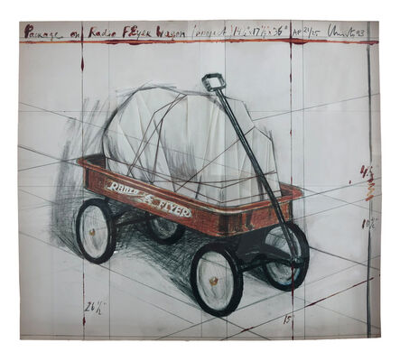 Christo, ‘Package on Radio Flyer Wagon’, 1993