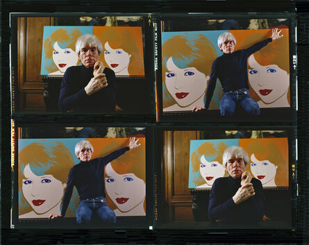 Harry Benson, ‘Andy Warhol Times 4 Color’, 1983
