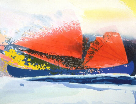 David True, ‘Color woodcut’, 1989
