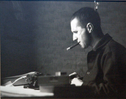 Ellen Auerbach, ‘Bertolt Brecht Typing, London’, 1935